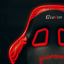 Load image into Gallery viewer, Pewdiepie LED Edition - Throttle Series Gaming Chair Clutch Chairz
