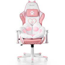 Load image into Gallery viewer, Cat Girl Kawaii Chair- (SM-MD) Gaming Chair Clutch Chairz Cat Chair with Paw Cushion