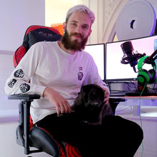Load image into Gallery viewer, Pewdiepie Edition - Throttle Series Gaming Chair Clutch Chairz