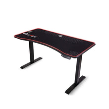 Load image into Gallery viewer, Rise Series Height-Adjustable Desks Gaming Desk Clutch Chairz Black